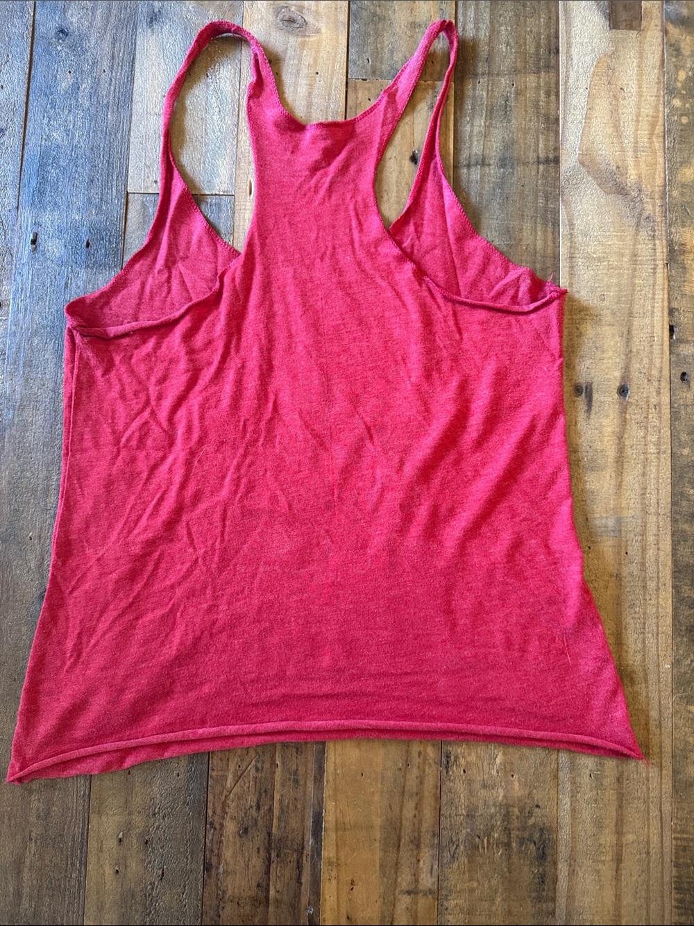 Women’s Red Racerback Tank — Logo Front - Picture 2 of 2